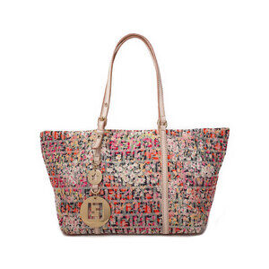 FENDI Floral Flower Zucchino Handbag Tote Bag